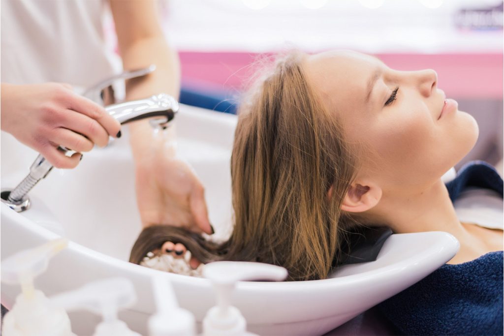lavaggio capelli donna