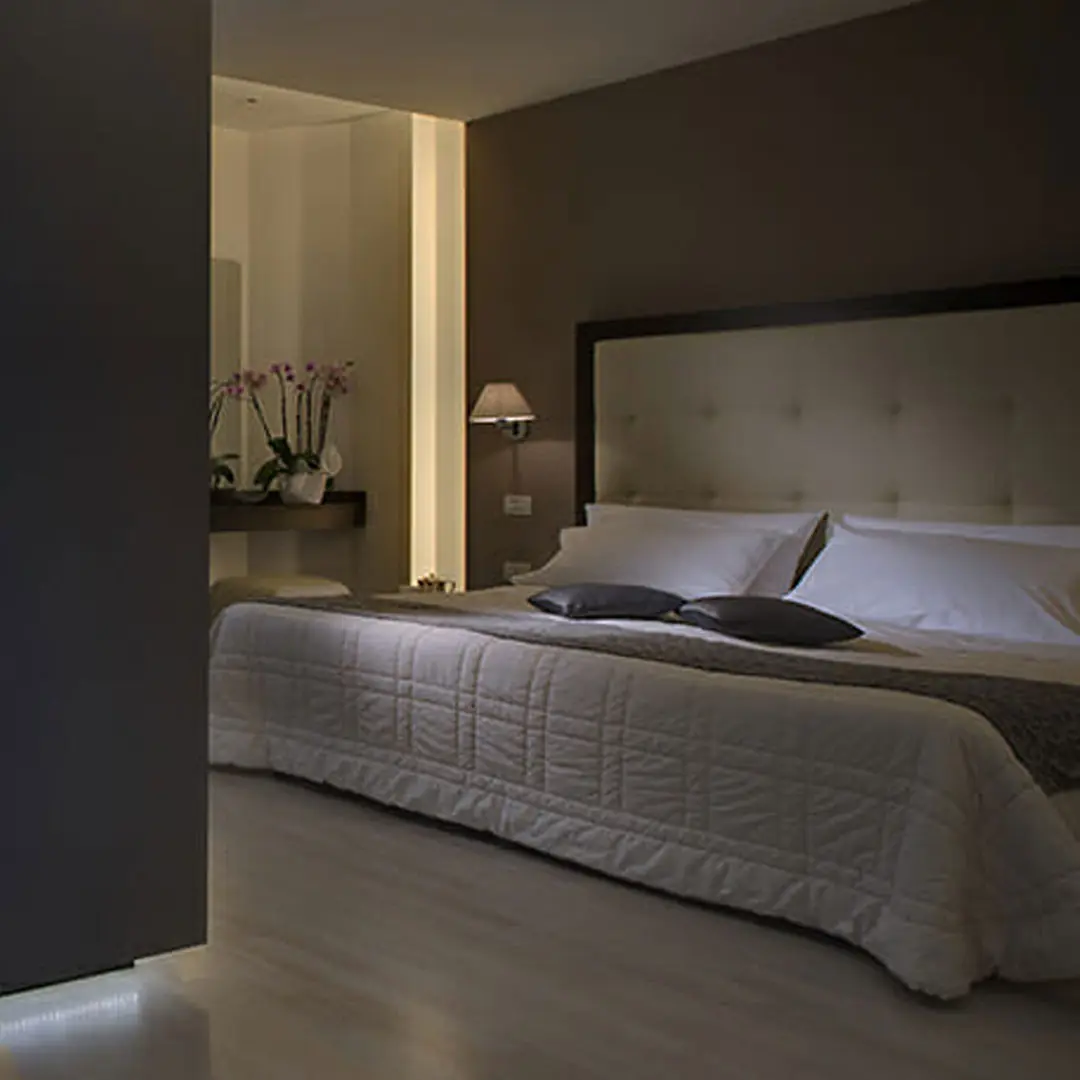Letto suite Modern dell'hotel